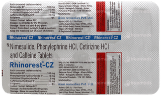Rhinorest Cz Tablet 10